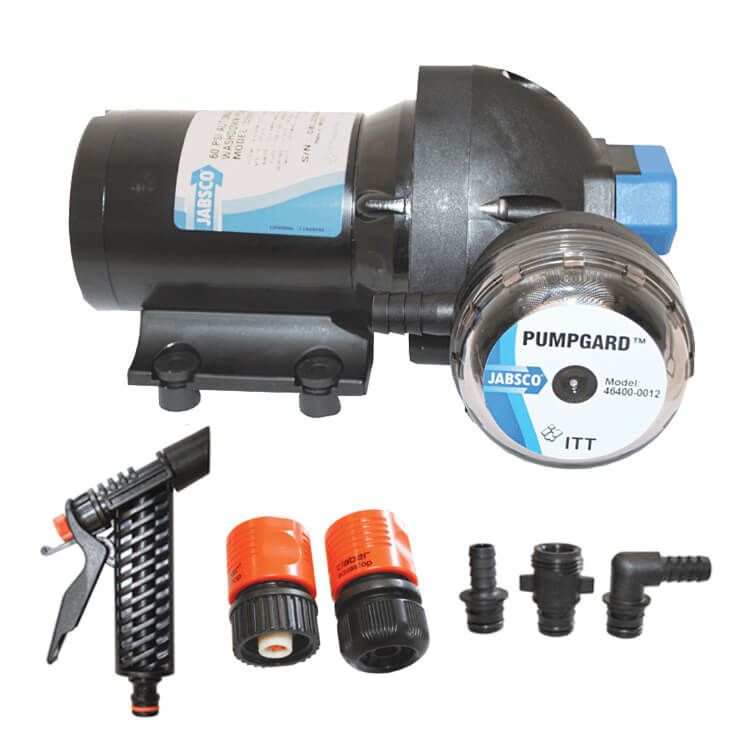 Jabsco J20 138 12v boat deck wash pump kit Water Pumps Now