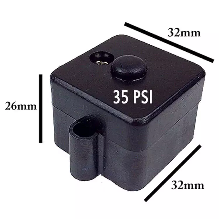 Escaping Outdoors 12v diaphragm pressure pump 35 PSI pressure switch
