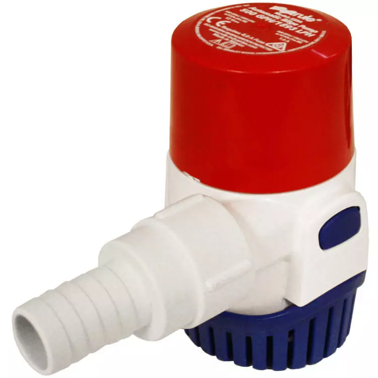 Rule 500 automatic sensor 24v 31LPM Submersible bilge pump