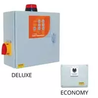 Economy dual hot water pump controller with time clock