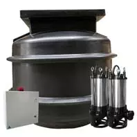 Qubex 700 litre packed pump station