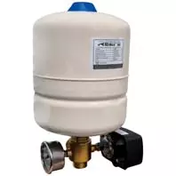 Reefe 10 bar pressure tank assembly with digital pressure switch and fittings