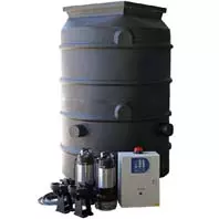 Reefe poly packaged pump station and pump systems