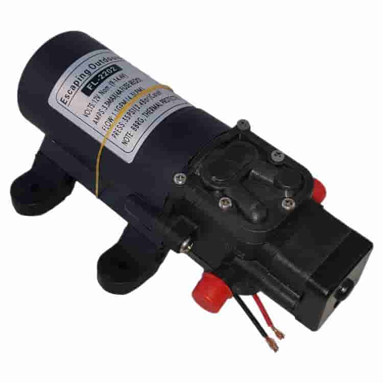 12v and 24v caravan and camping water pumps - single tap - Water Pumps Now