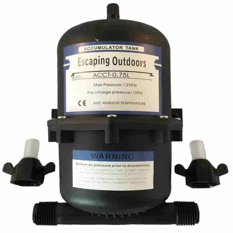 pressure tank for coffee cart and food vans - Water Pumps Now