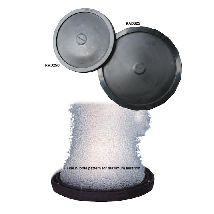 Reefe RAD325 pond aeration air diffuser