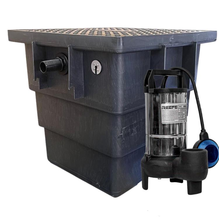 Reefe RVC315 grey water pit and sump pump kit