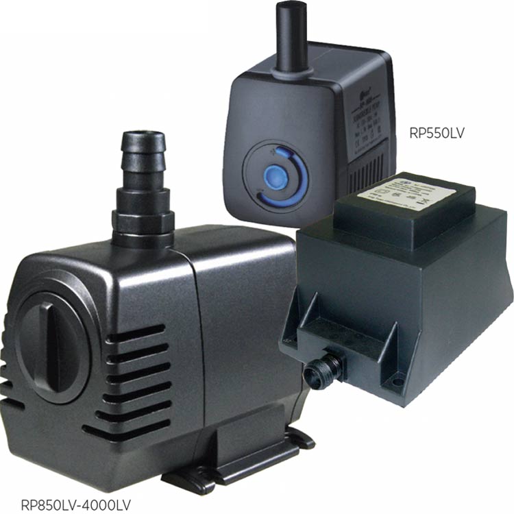 Reefe low voltage pond pumps 12v and 24v
