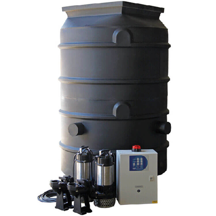 Reefe poly packaged pump station and pump systems