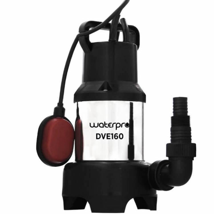 Waterpro DVE160 vortex sump pump - Water Pumps Now Australia