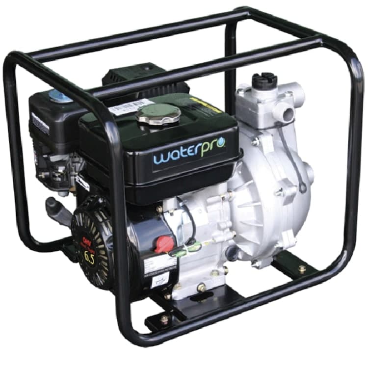 WaterPro WFF060 6.5HP single impeller fire fighting petrol pump