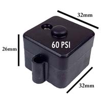 Escaping Outdoors 12v FL diaphragm water pump 60 PSI pressure switch