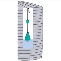 float controller in a water tank